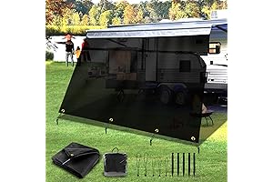 Camper RV Awning Shade Screen for Privacy and Shade