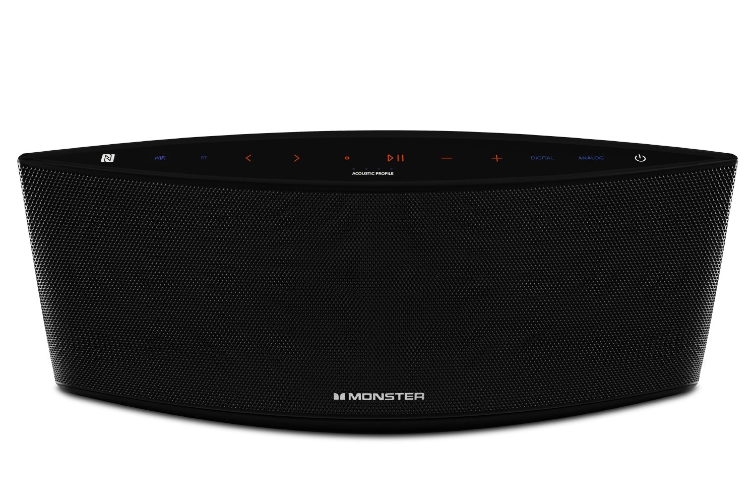 Monster StreamCast S1 - 129282-00 - Sistema Audio Professionale Wi-fi Bluetooth Multiroom, Nero