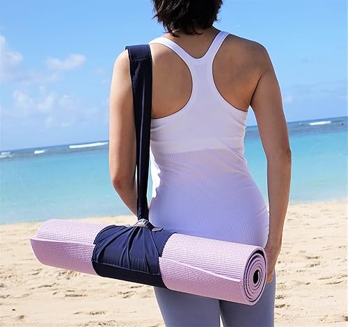 Miniatura 2 de Roll Up & Carry Portabicicletas plegables para esterilla de yoga  Poner y quitar al instante  Diseño innovador patentado  Material ligero lavable es