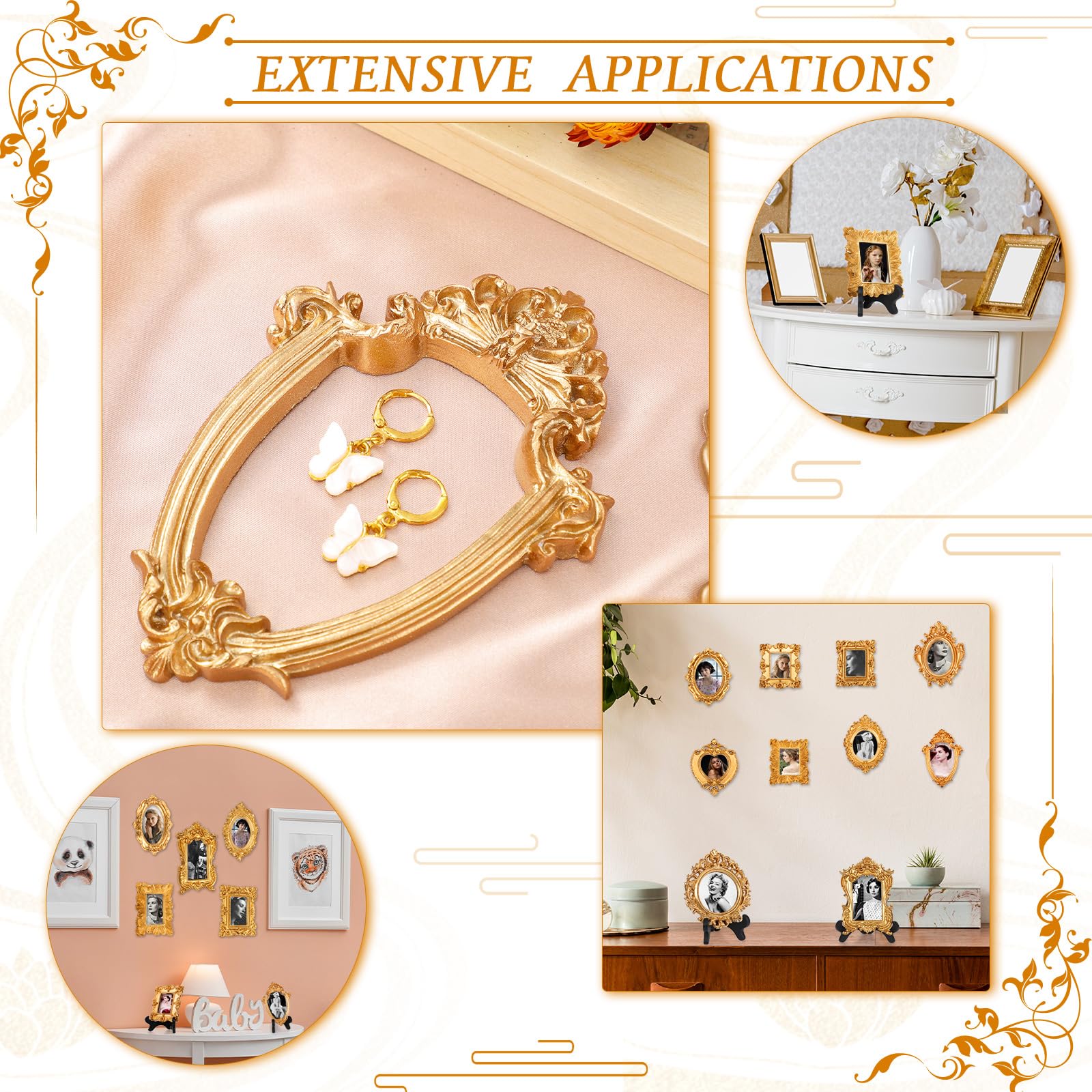 Amazon.com - Tatuo 20 Mini Picture Frames and Display Stands