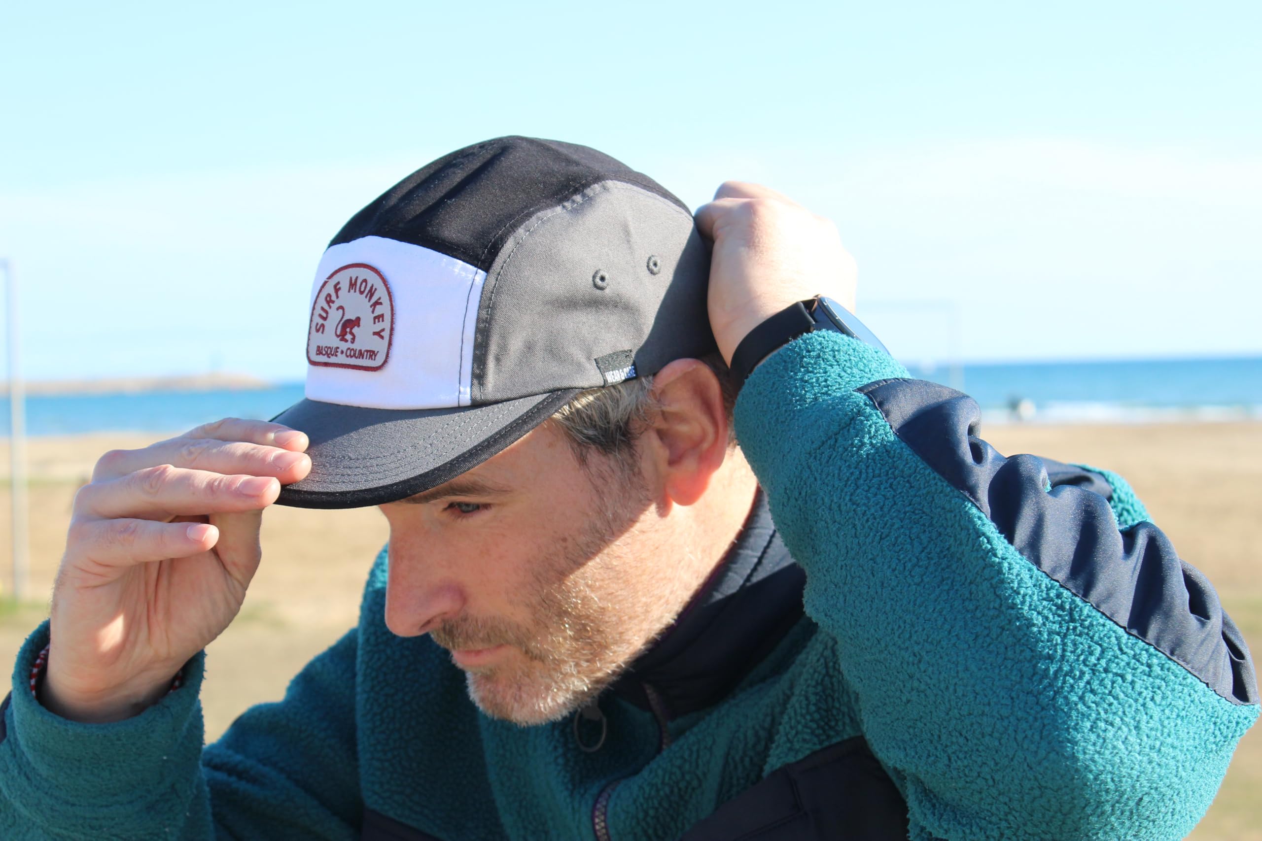 Berretto Strapback 5 pannelli - Classic Jockey Cap - Berretto da baseball uomo/donna in cotone biologico