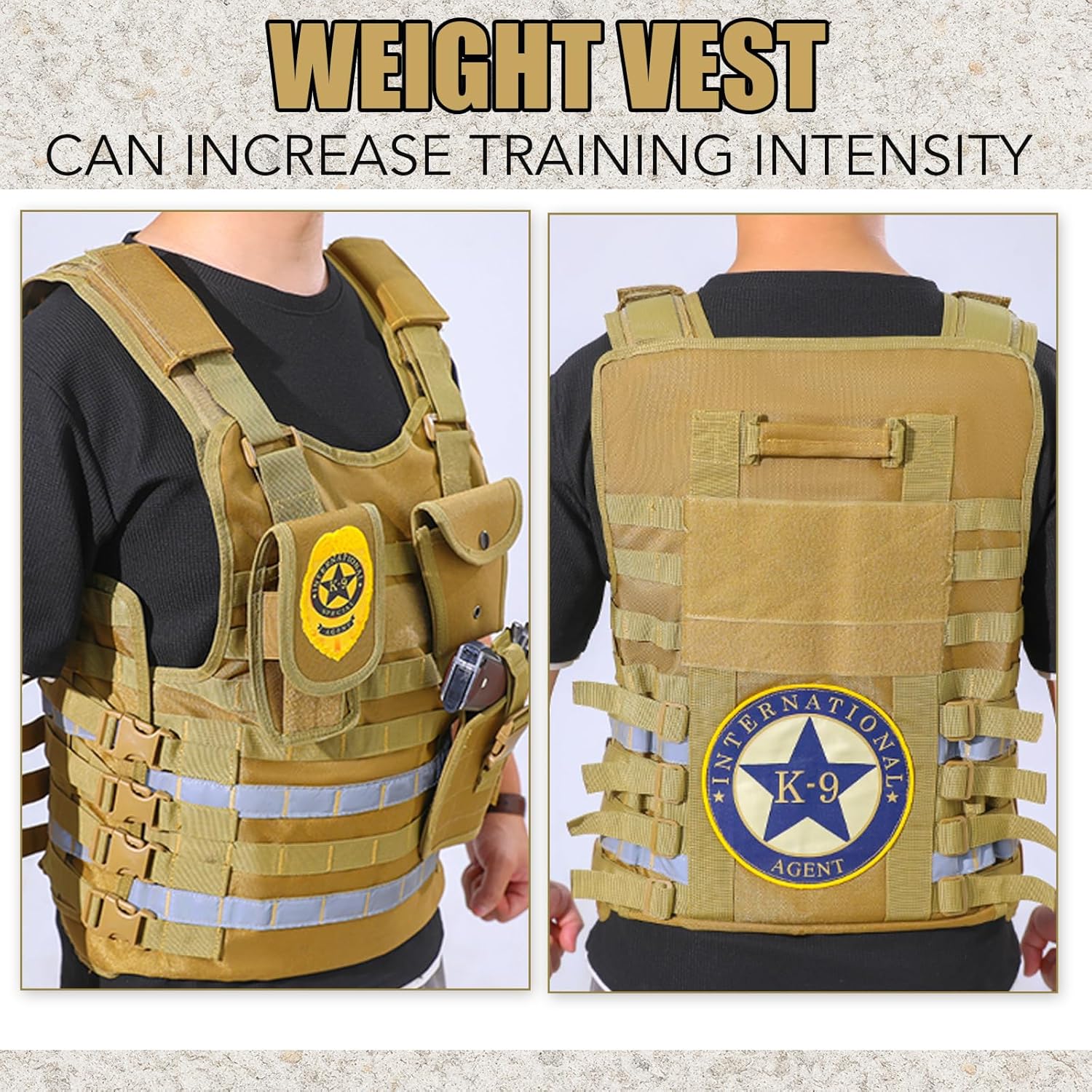 Outdoor Vest for Shooting & Outdoor Hunting, Adjustable for Men and Women, Breathable Training Protection Vest