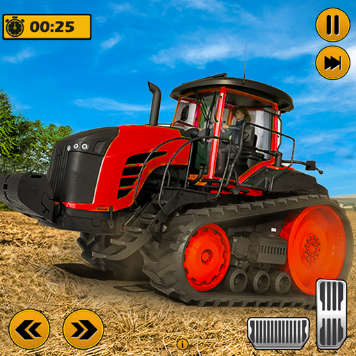 Realer Traktor-Landwirtschafts-Ernte-Feldfrucht-Simulator 3D