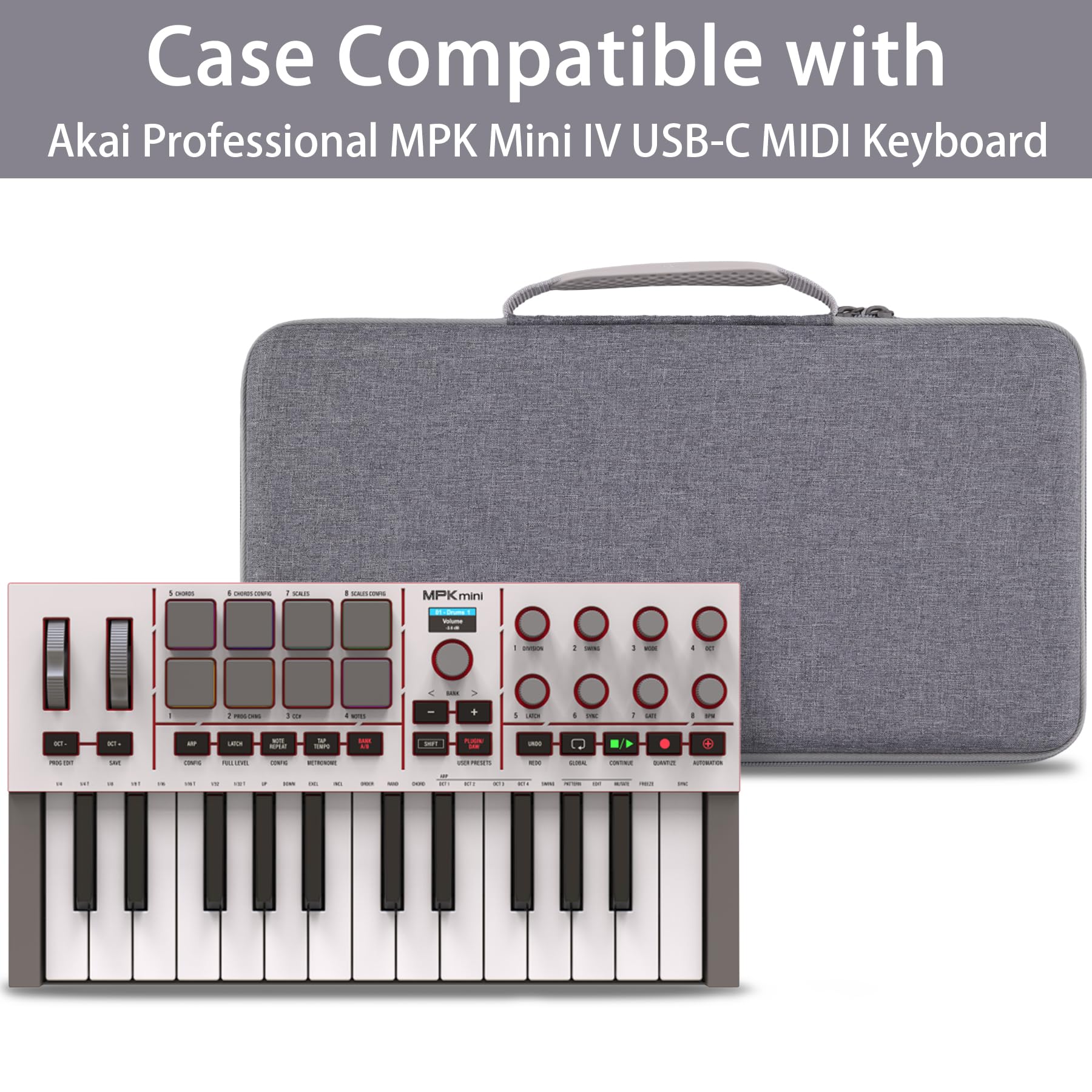 co2CREA Akai Professional MPK Mini IV MIDI Klavye Denetleyicisi