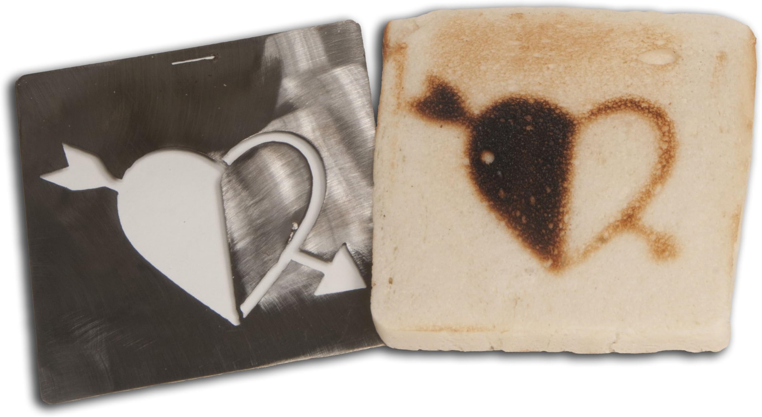 Toaster Inserts - Heart with Arrow