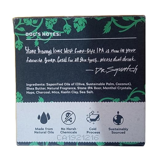 Miniatura 8 de Dr Squatch Jabón de barra totalmente natural para hombres con grano cero ron de bahía