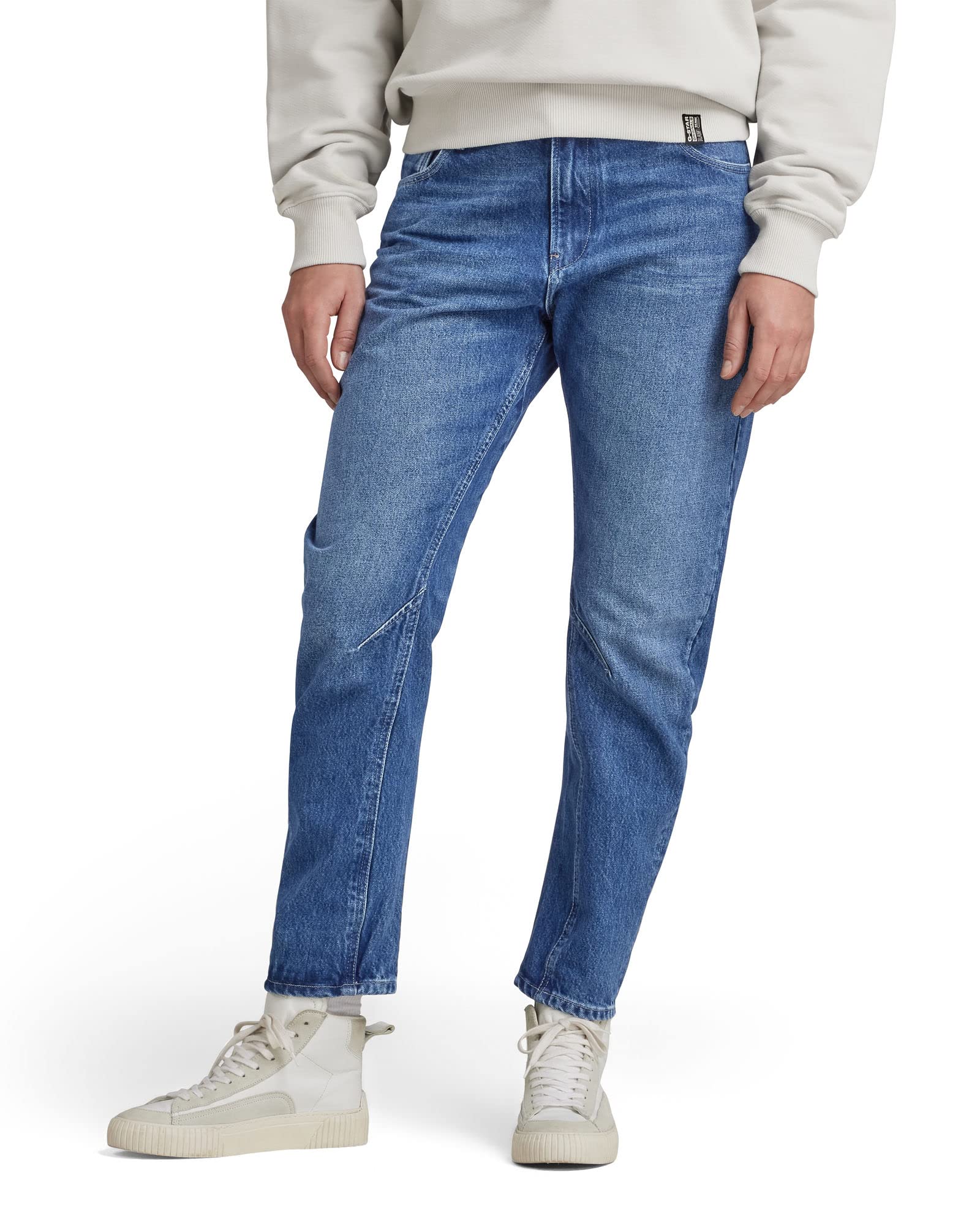 G-Star Women's Blue (Faded Harbor D19821-C967-D331) Arc 3D Boyfriend Jeans, 28W / 30L