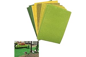 Warmtree Artificial Grass Mat for Model Trains