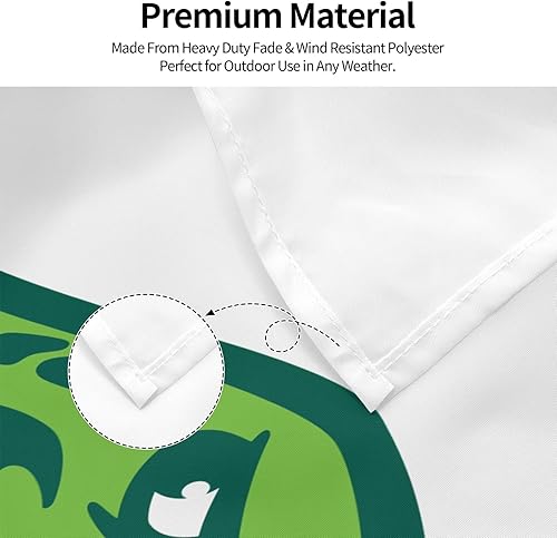 Miniatura 5 de Lujzwop Daytona Tortugas Flag 3x5ft, Home Garden Flag, Suitable For Indoor Or Outdoor