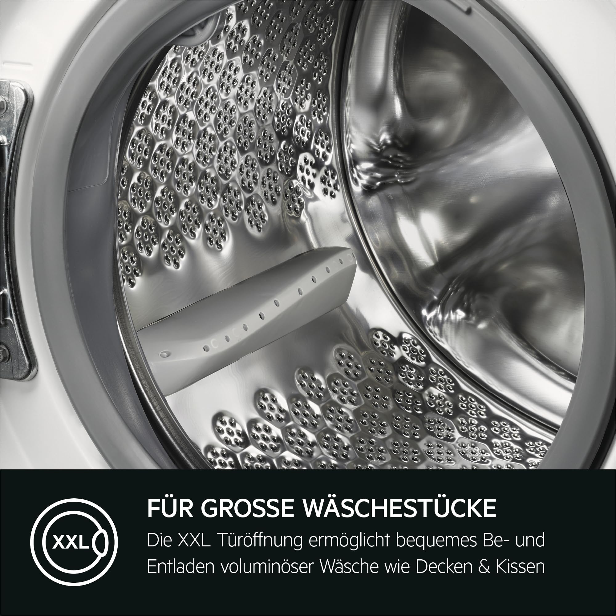 AEG WiFi Waschtrockner, 11 kg Waschen, 7 kg Trocknen, D/A-10%, Serie 8000 PowerCare – Faserschonendes Waschen und Trocknen, AutoDose - Präzisionsdosierung von Waschmittel, 1600 U/min, LWR8D80610