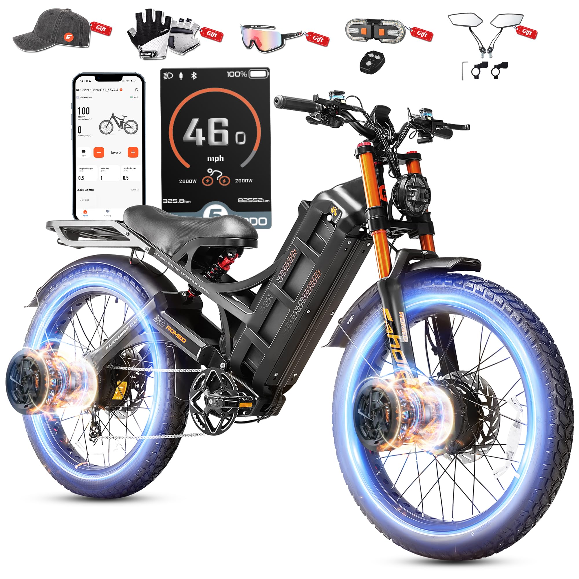 eAhora Romeo Pro 2 Electric Bike