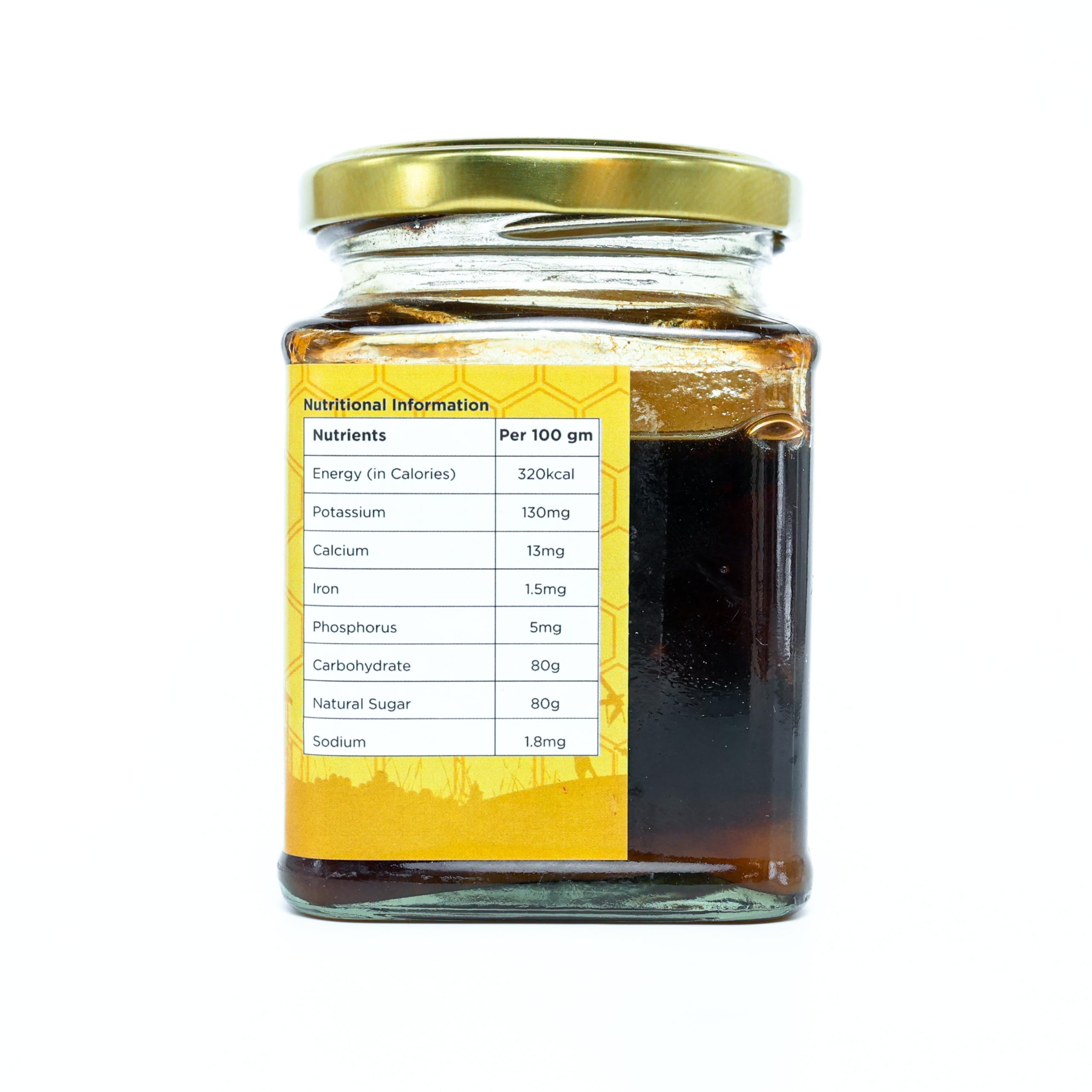 Saguna Baug Natural Sunflower Nectar Raw Honey - 250gm | Unprocessed, Unpasteurized, No Artificial Sugar or Colour Adulteration 1
