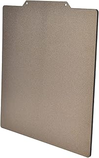 Flexible Steel Platform PEI Sheet Build Plate 3D Printer Flexible Steel Platform Plate 2 Sided for Ender‑3 Pro 3D Printers (220×220)