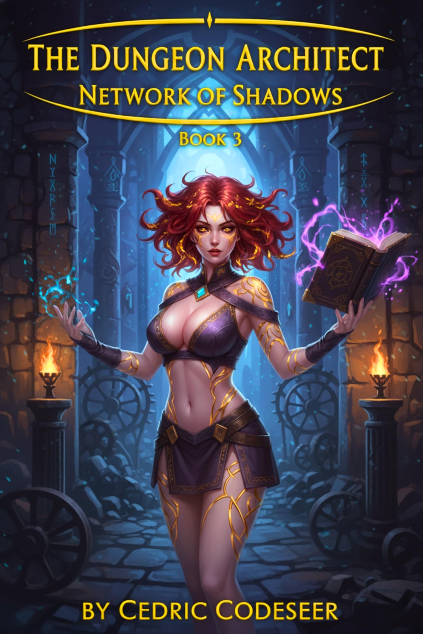 The Dungeon Architect: Network of Shadows Book 3: A LitRPG Fantasy (The Dungeon Architect Saga)