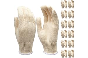 Cotton Glove Liners for Nitrile Gloves BBQ