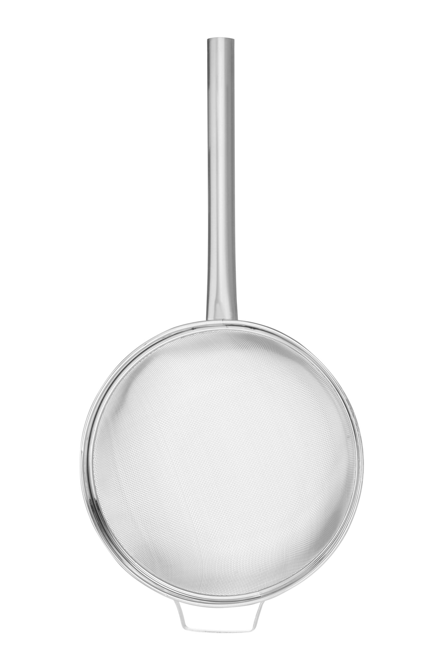 HENDI Passiersieb, Feinmaschiges Seiher, mit zusätzlichem Griff, robuster Griff, Sieb, Küchensieb, Edelstahlsieb, Suppensieb, Grossküchensieb, 535x260x(H)111mm, Edelstahl