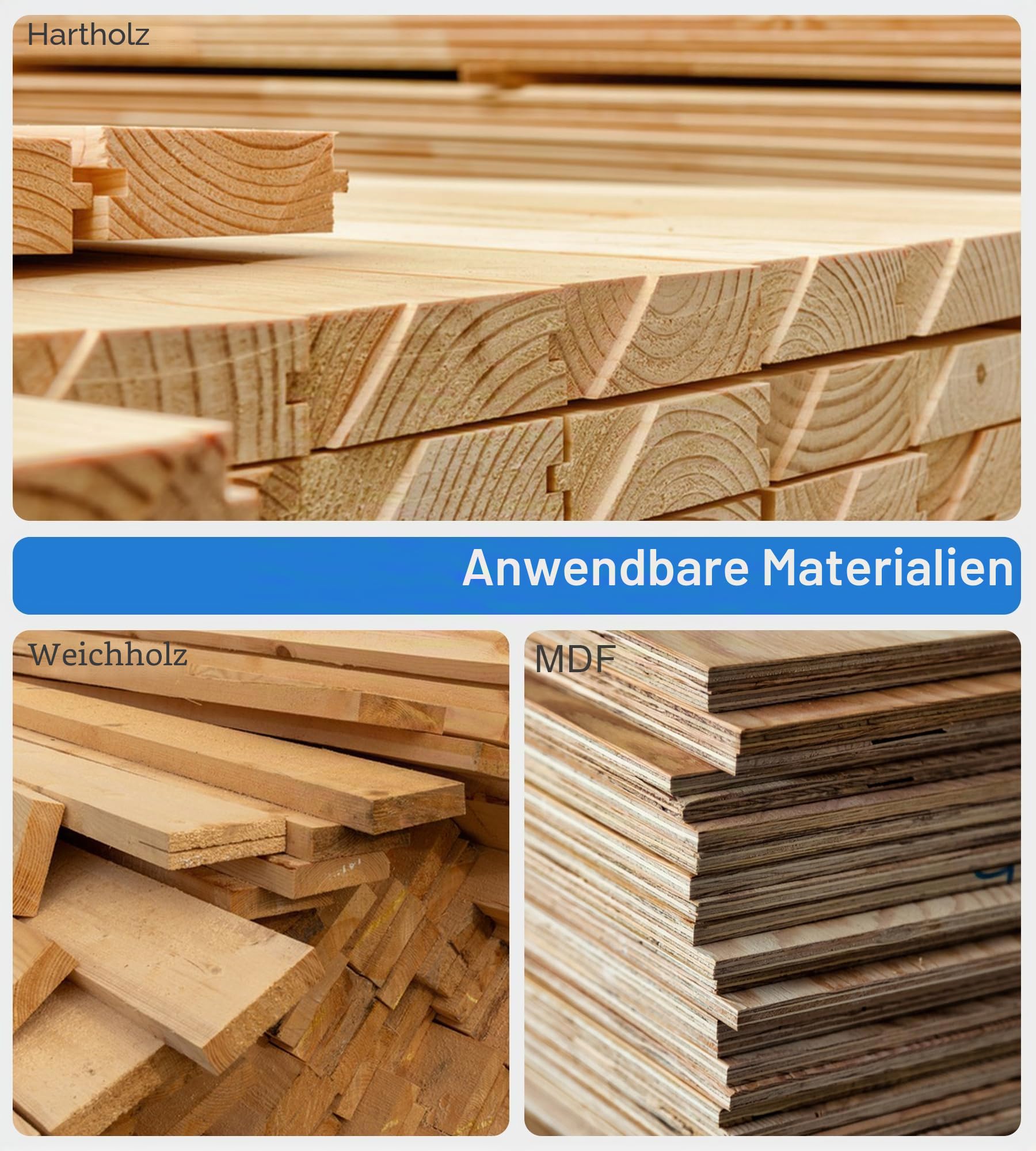 HM Vorschneid-Wendeplatten 11x11x2,0mm für Holz Drehmaschine und Holzbearbeitung Drehen Meißel, 10 Stück