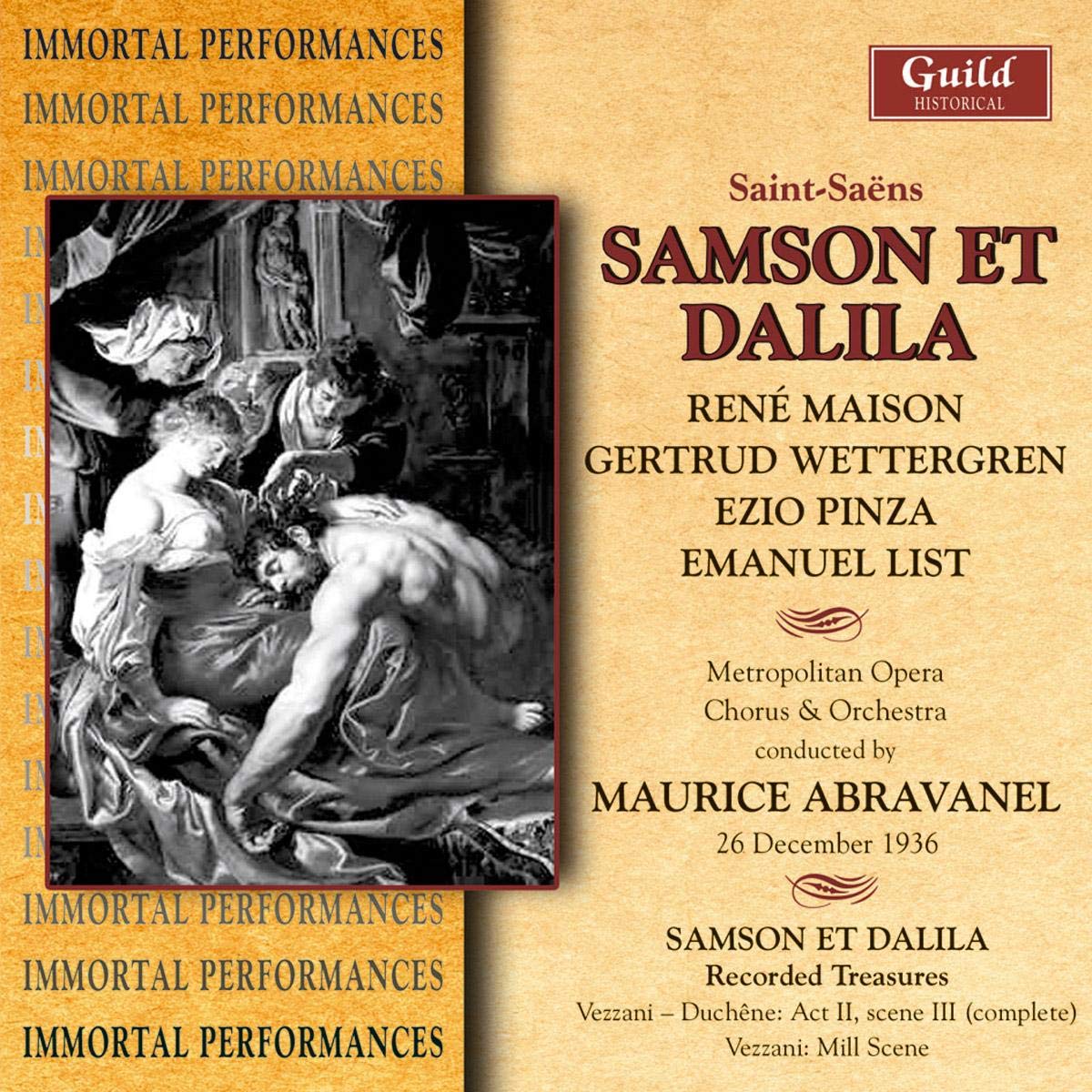 Camille Saint-Saëns: Samson Et Delila