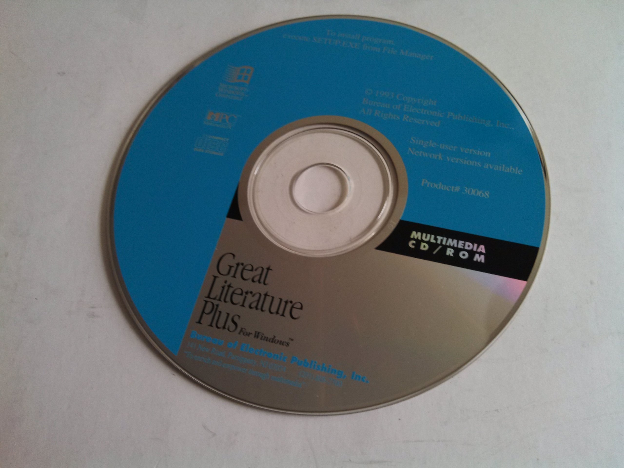 Great Literature Plus [CD-ROM]