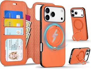 TUCCH Hülle für iPhone 18 Pro Max, Hülle für iPhone 17 Pro Max, Orange