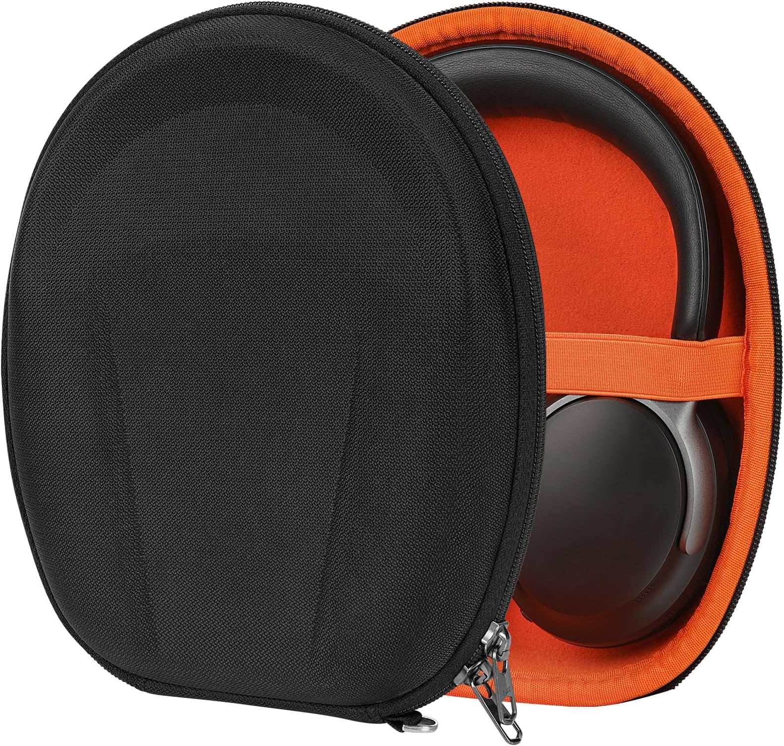 Geekria Shield Headphones Case Compatible with Bose QC Ultra II/QC45/700/QC35Gaming/QC35 II, Replacement Protective Hard Shell Travel Carrying Bag with Cable Storage (Black)