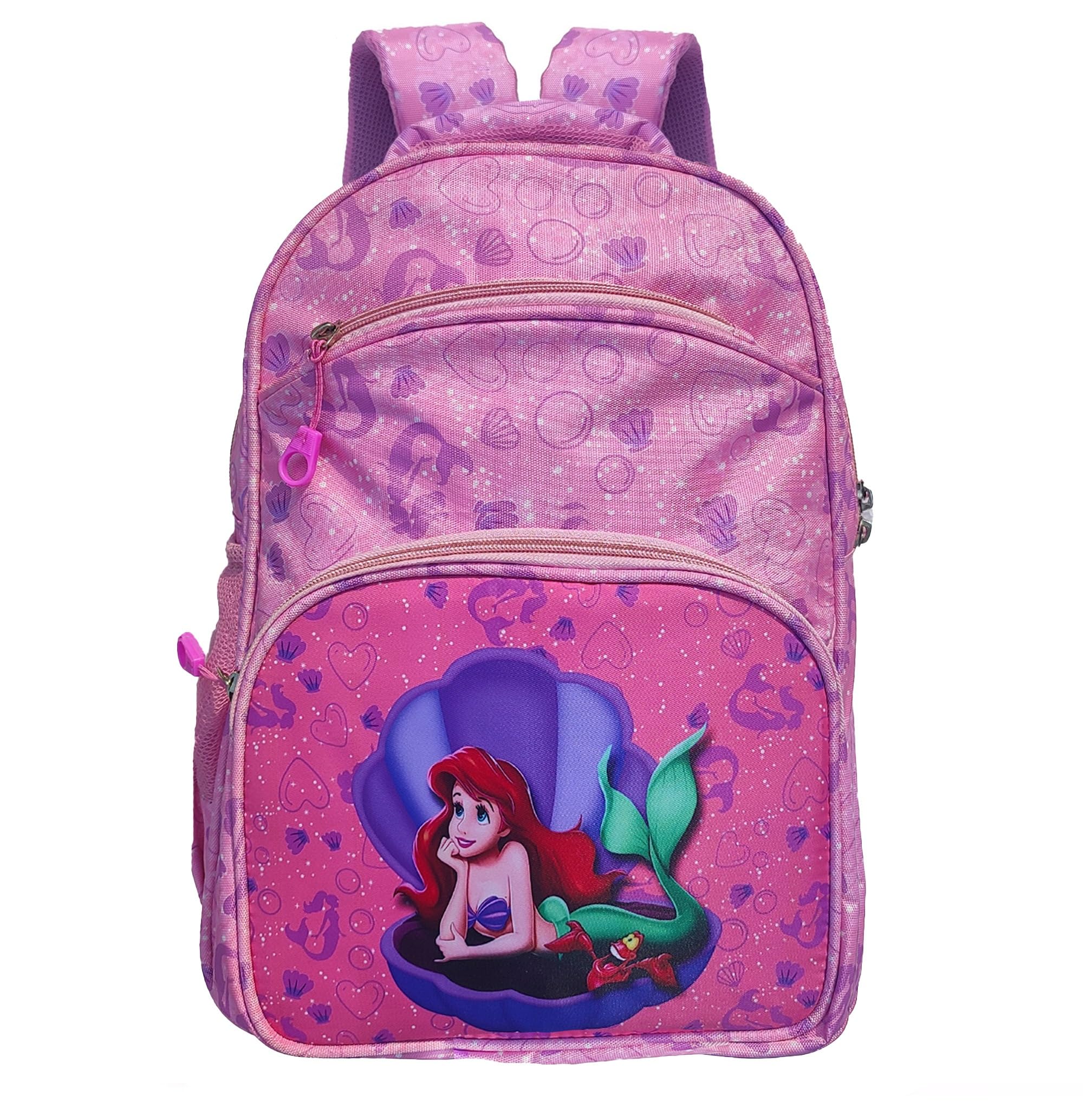 gynsun School Backpack with Catoon Print, Stylish Tuition Bag for Girls, Padded Large Capacity Bags for Women, Pink, 35L-picture-13