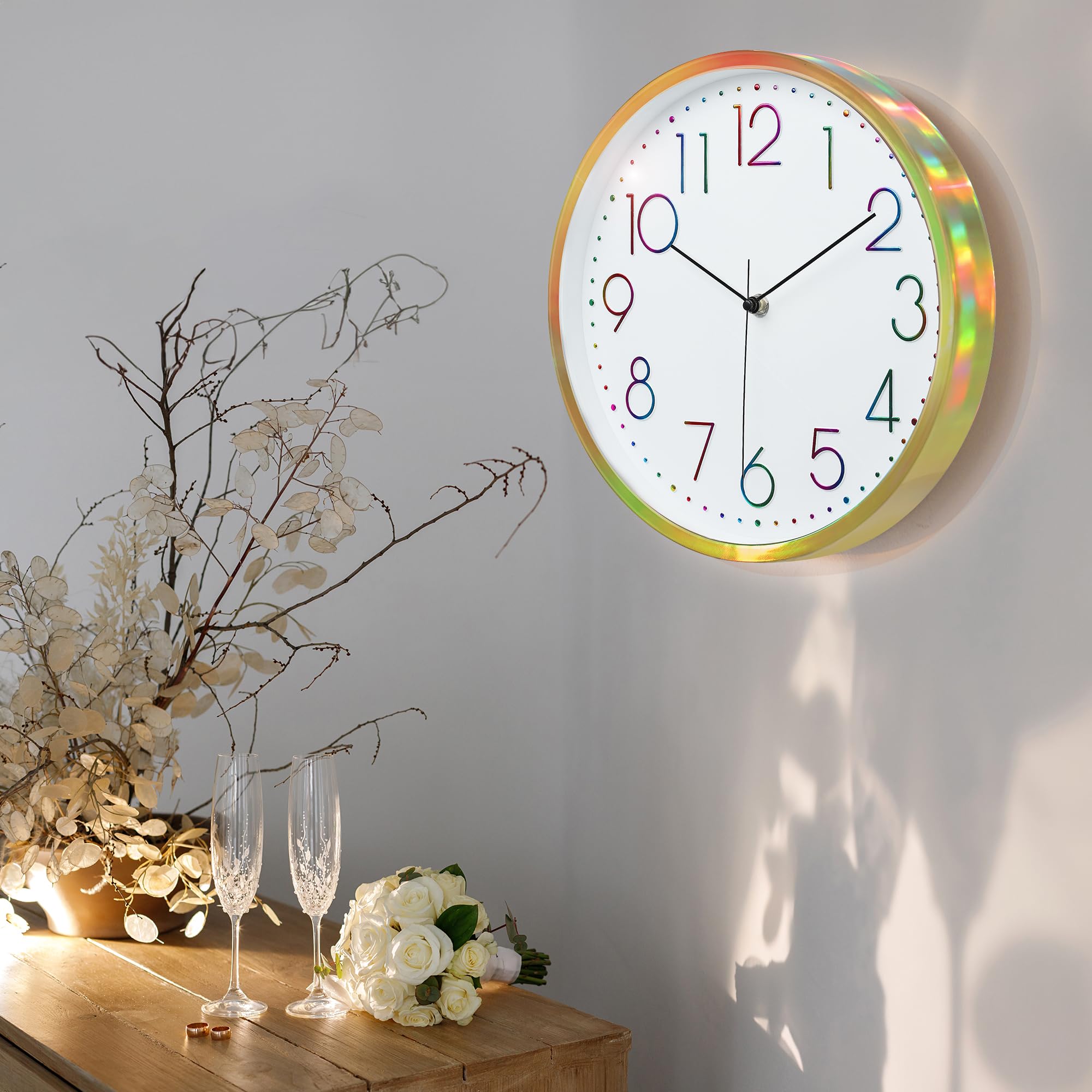 Moderne Decoratie Klok 30 Cm Lafocuse 3D Wandklok – Roségoud, Geruisloos, 30 Cm Voor Kinderkamer Of Woonkamer Moderne Wandklok 30 Cm Moderne Decoratie Klok 30 Cm Lafocuse 3D Wandklok – Roségoud, Geruisloos, 30 Cm Voor Kinderkamer Of Woonkamer Moderne Wandklok 30 Cm