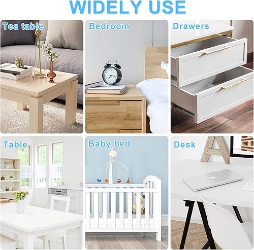 Miniatura 6 de A prueba de bebés, tira protectora de borde transparente, protectores de esquinas suaves de silicona con adhesivo fuerte precintado mejorado,