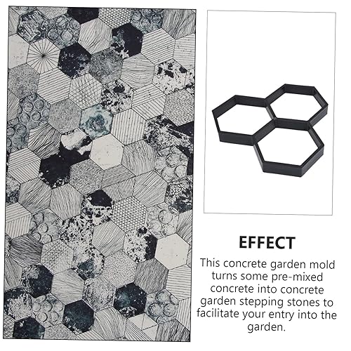 Miniatura 4 de OFFSCH Molde de pavimentación de bricolaje, molde de pavimentación de jardín, herramientas de bricolaje, molde de pavimento, molde de pavimentación,