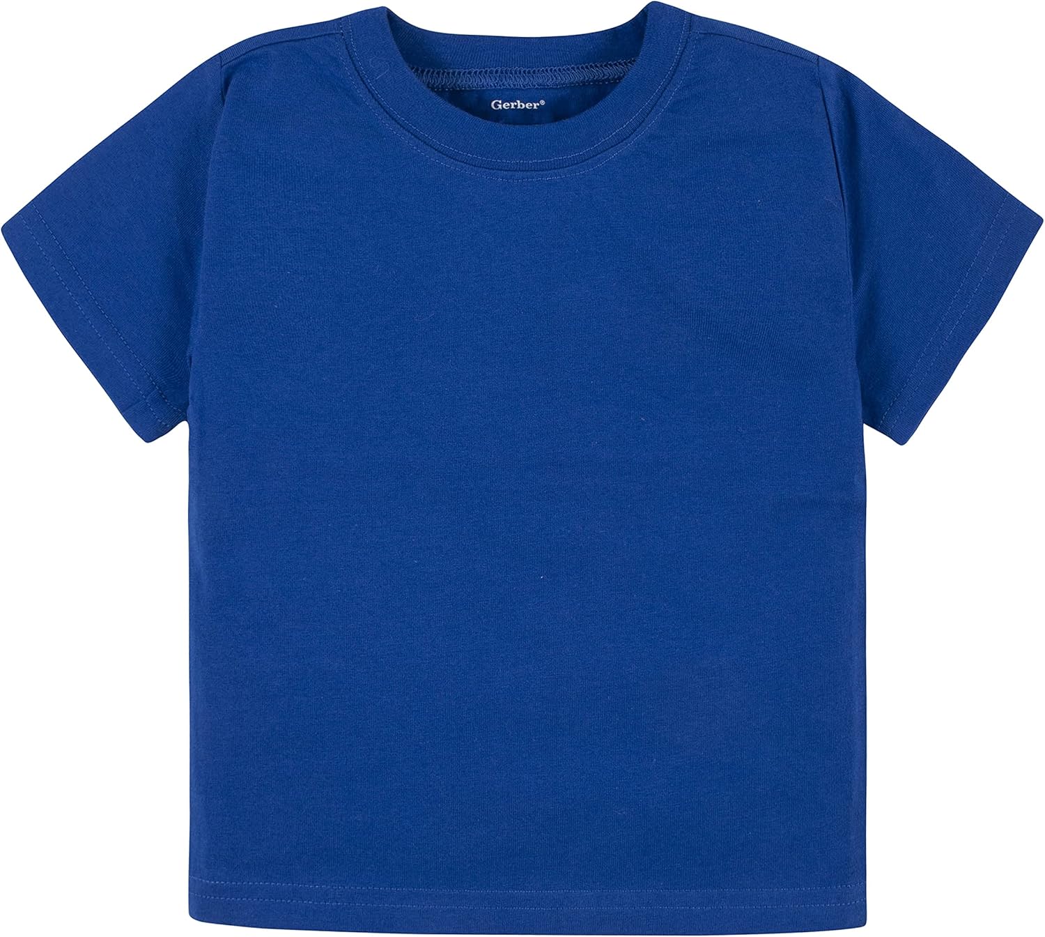 Gerber Unisex-Baby Toddler 5-Pack Solid Short Sleeve T-Shirts Jersey 160 GSM - Image 2