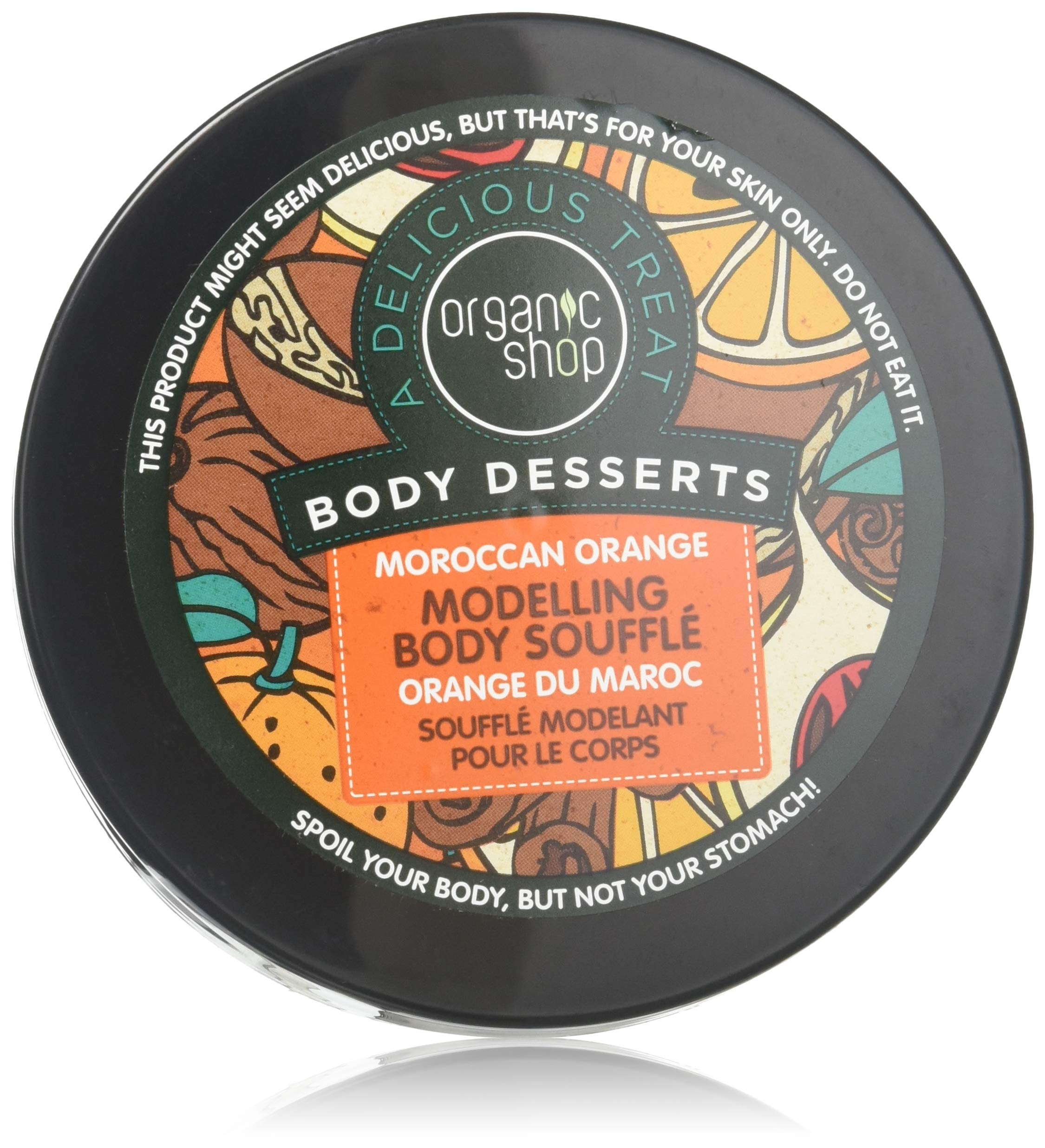 Organic Shop Body Desserts Moroccan Orange Modelling Body Soufflé, 450 ml