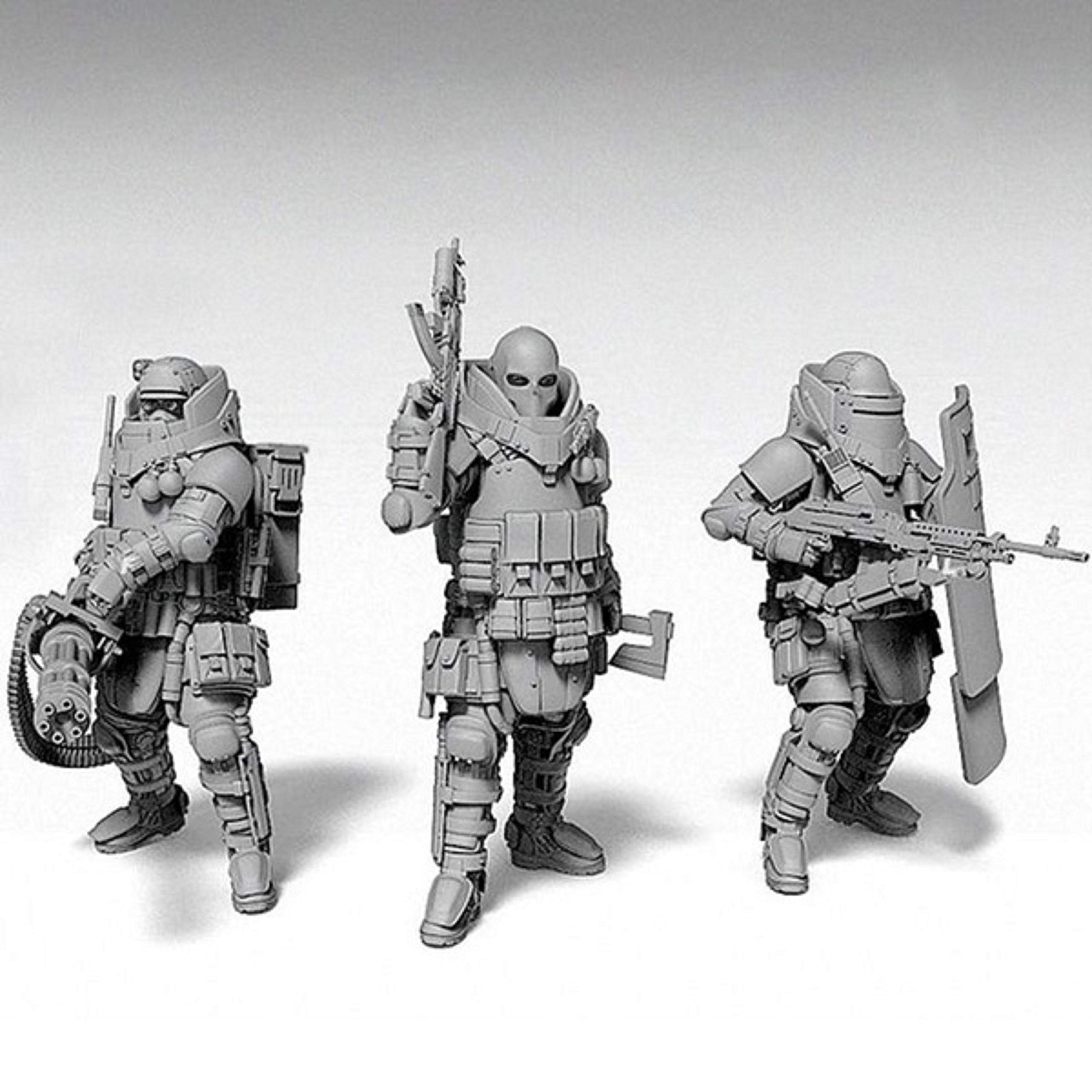 Amazon | 1/35 ロシア軍 特殊部隊 近代アンチテロ対策ユニット 未塗装