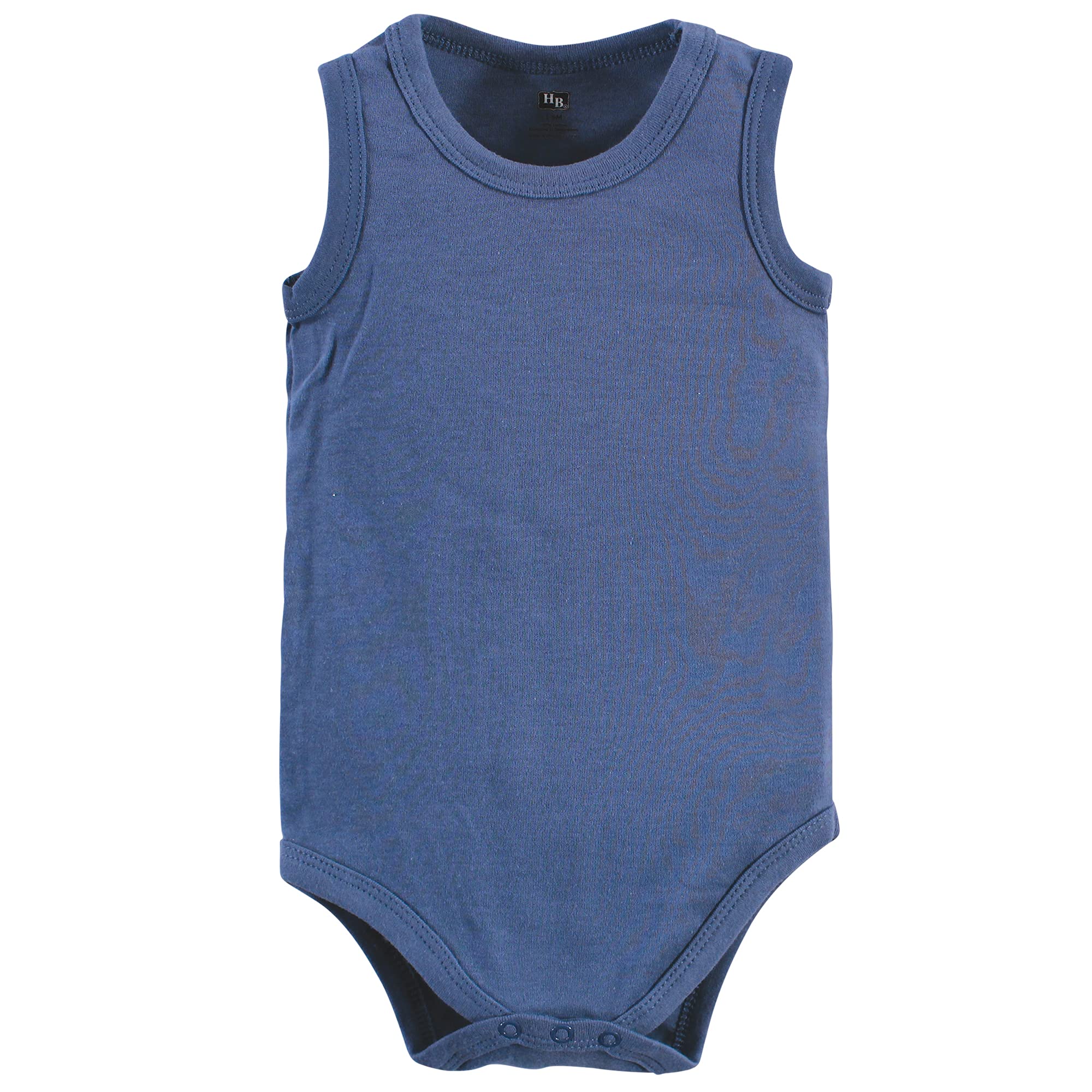 Hudson Baby Unisex Baby Cotton Sleeveless Bodysuits, Surfer Dude, 0-3 Months