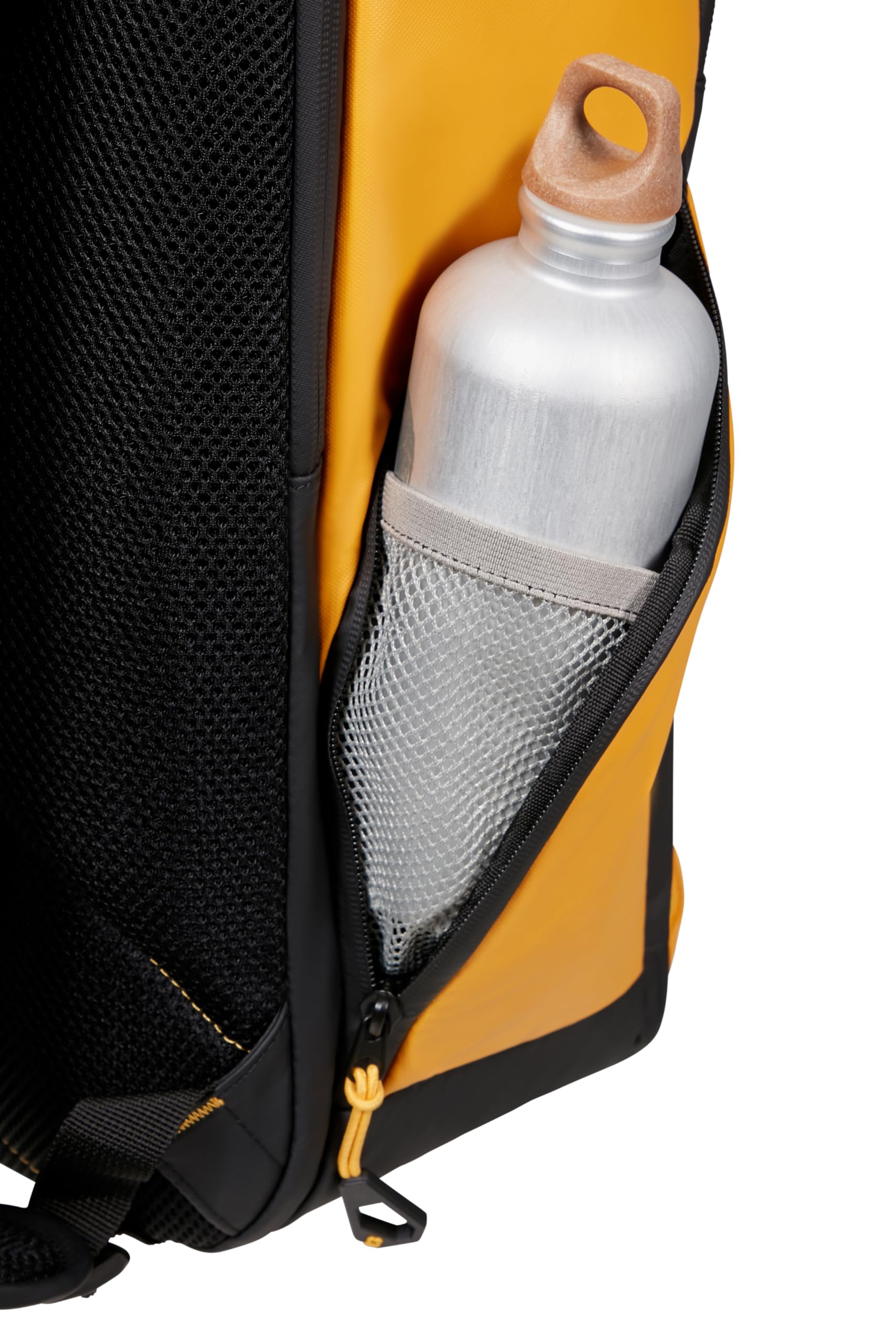 Samsonite Paradiver Light - EasyJet Handgepäck 45 x 20 x 36 cm, 33 L, 1 kg, Handgepäck, Flugzeug Rucksack M Untersetzer, Gelb