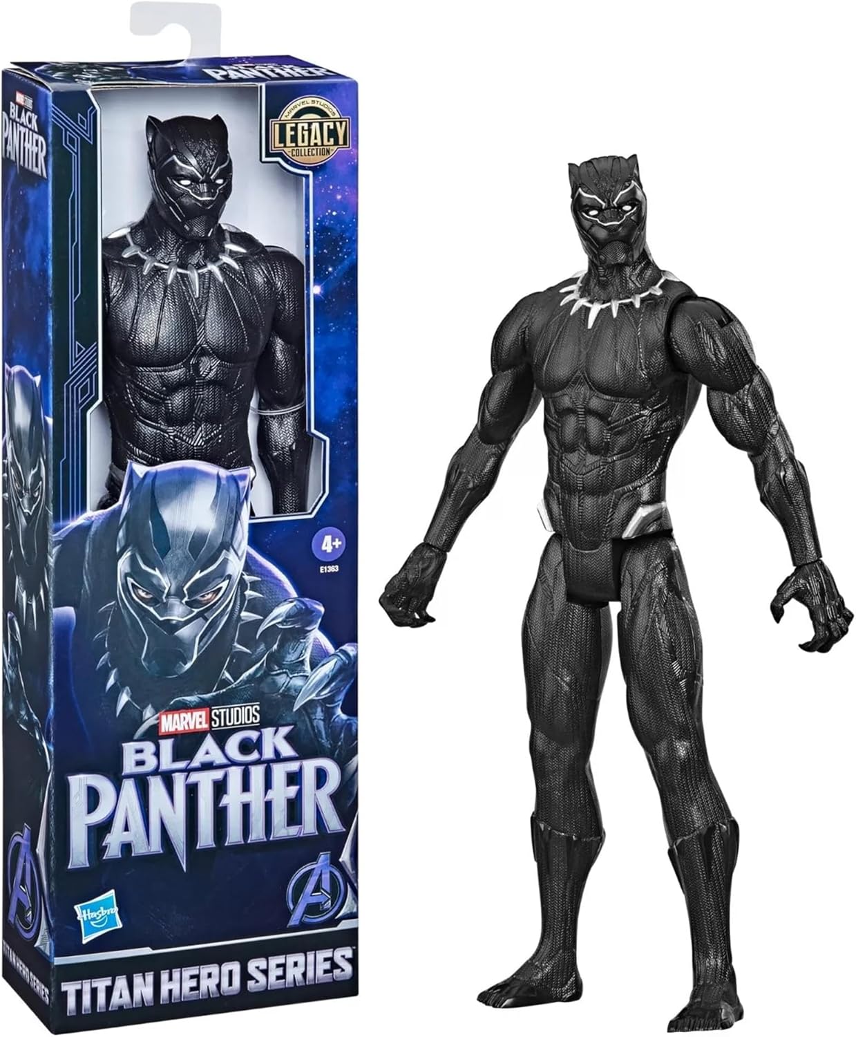 Marvel Black Panther Titan Hero Series 12-inch Black Panther image 3 of 7 B072QXDMPV