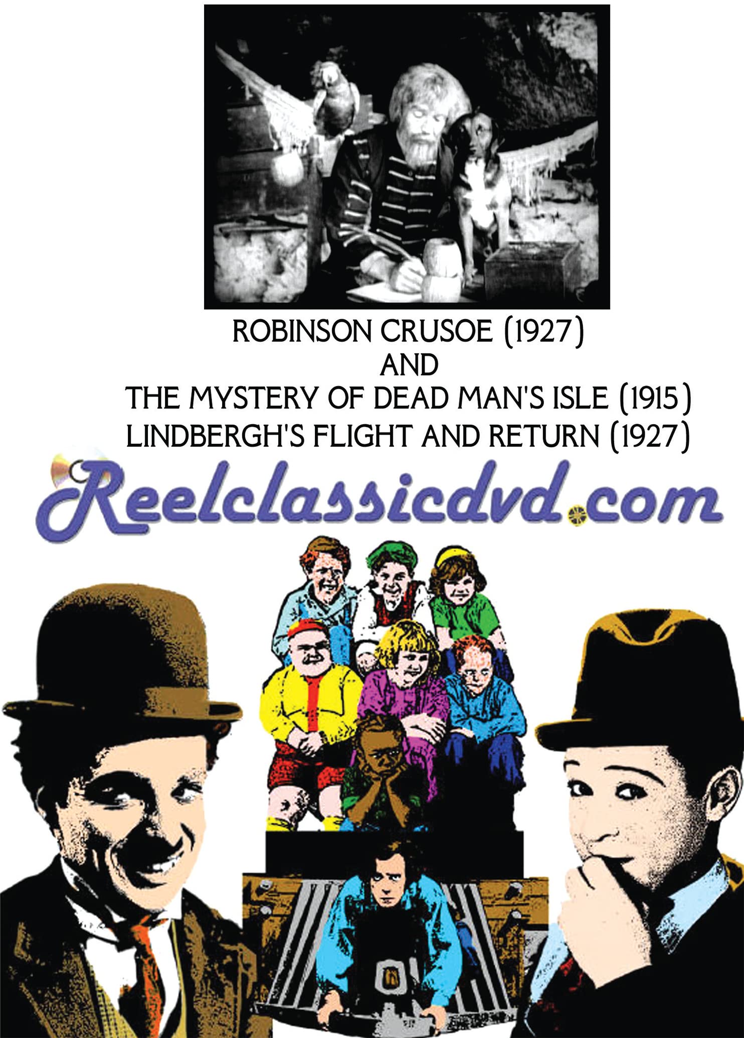 DVD de Robinson Crusoe con Mystery of Dead Man's Isle importado de USA para coleccionistas
