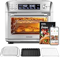 Vista 1 de COSORI Combo de horno tostador y freidora de aire, freidora de aire inteligente 12 en 1, encimera de horno de convección Sous Vide, hornear, asar
