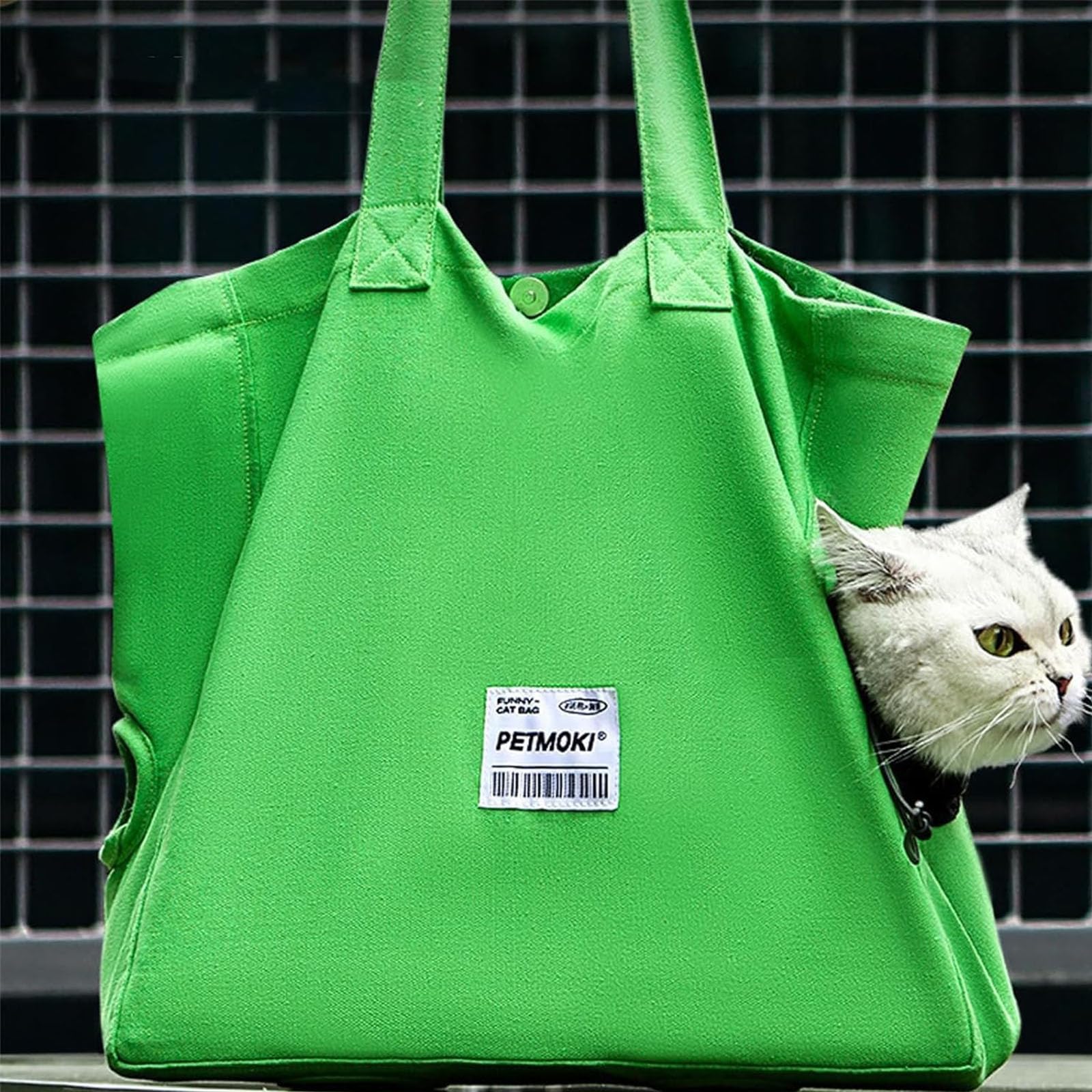 Amazon.co.jp: ペットショルダーキャリーバッグ, 猫キャリアキャンバス