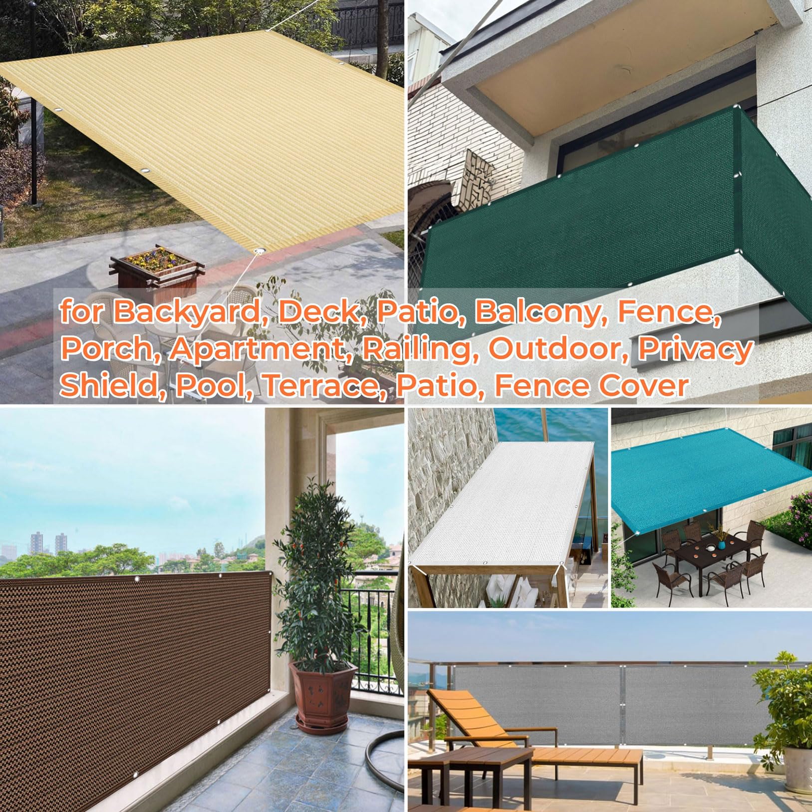 Amazon.co.jp: 日除けシェード 200 x 250 cm オーニング風通し良いUv
