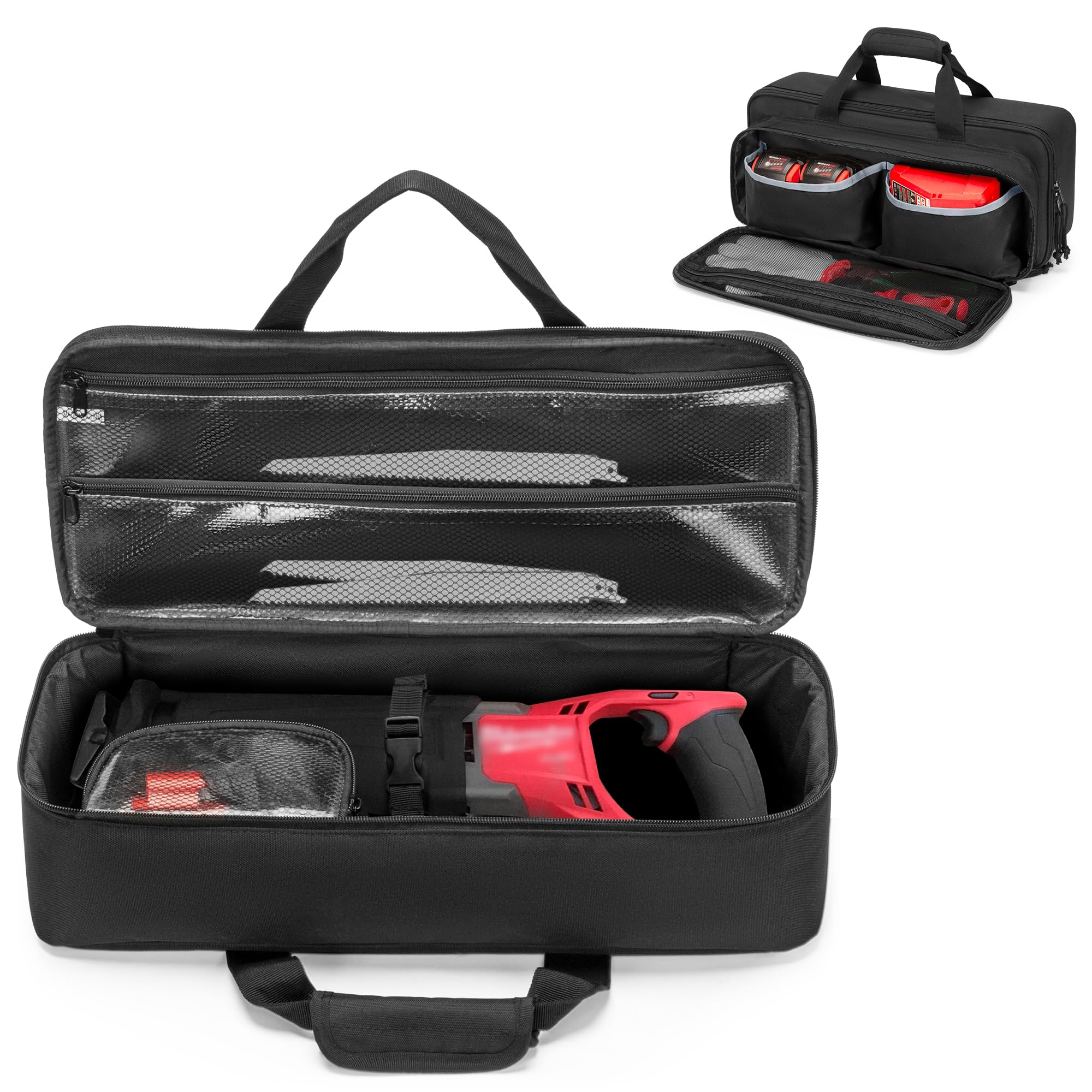 Rexmica Reciprocating Saw Case Compatible with Milwaukee Fuel Sawzall