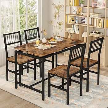 ⭐Jing⭐　INOUT NEW Standard Table ZUO Sumay 50.0 in. Round Black HPL Stone Top with Steel