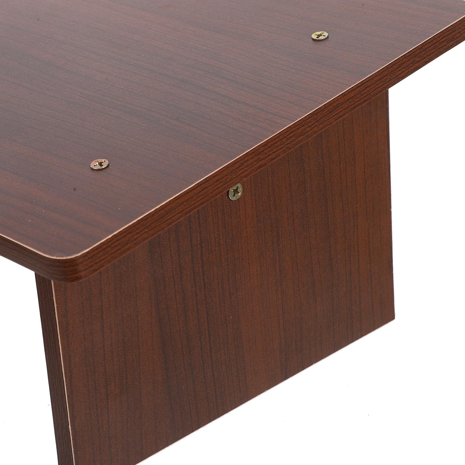 PLAFOPE Reposapiés Moderno de Madera Inclinado Escritorio Taburete