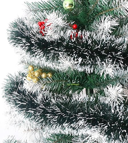 Miniatura 5 de CCINEE - Guirnalda navideña para árbol, chimenea, decoración del hogar, suministro para fiestas