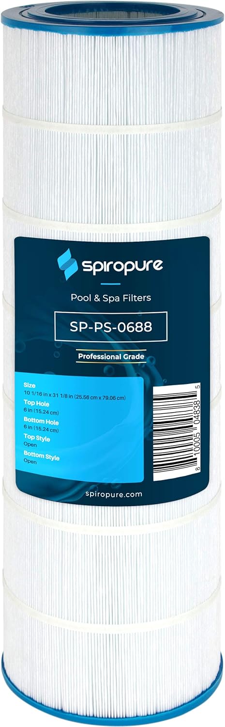 SpiroPure Replacement for Pentair CC200 R173217 Pleatco PAP200-4 Unicel C-9419 Filbur FC-0688 Hot Tub Spa Pool Filter Replacement Cartridge