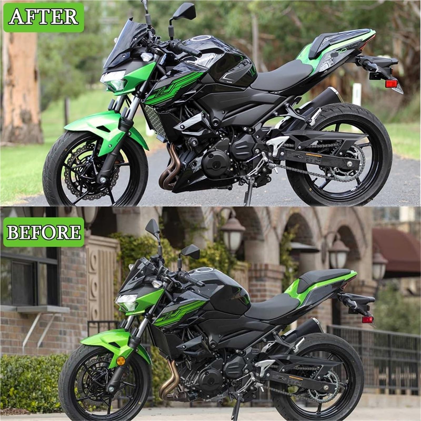 Pasuje do Kawasaki Z400 2018-2023 Osłona podwozia Dolna osłona silnika Spoiler Ochronna Motorcycle Cowl Fairing Cover