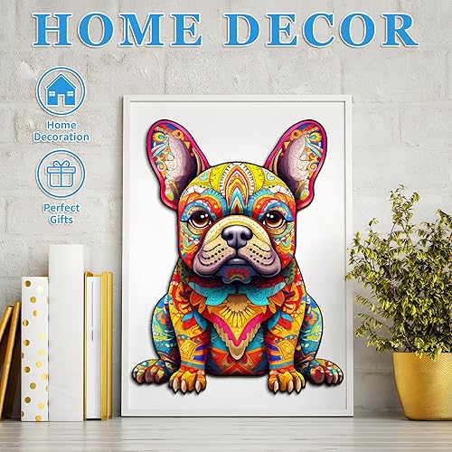 Miniatura 7 de Rompecabezas de madera, rompecabezas de madera para adultos y niños, (M-190 piezas de 11.8 x 9.6 pulgadas), rompecabezas de madera con forma única