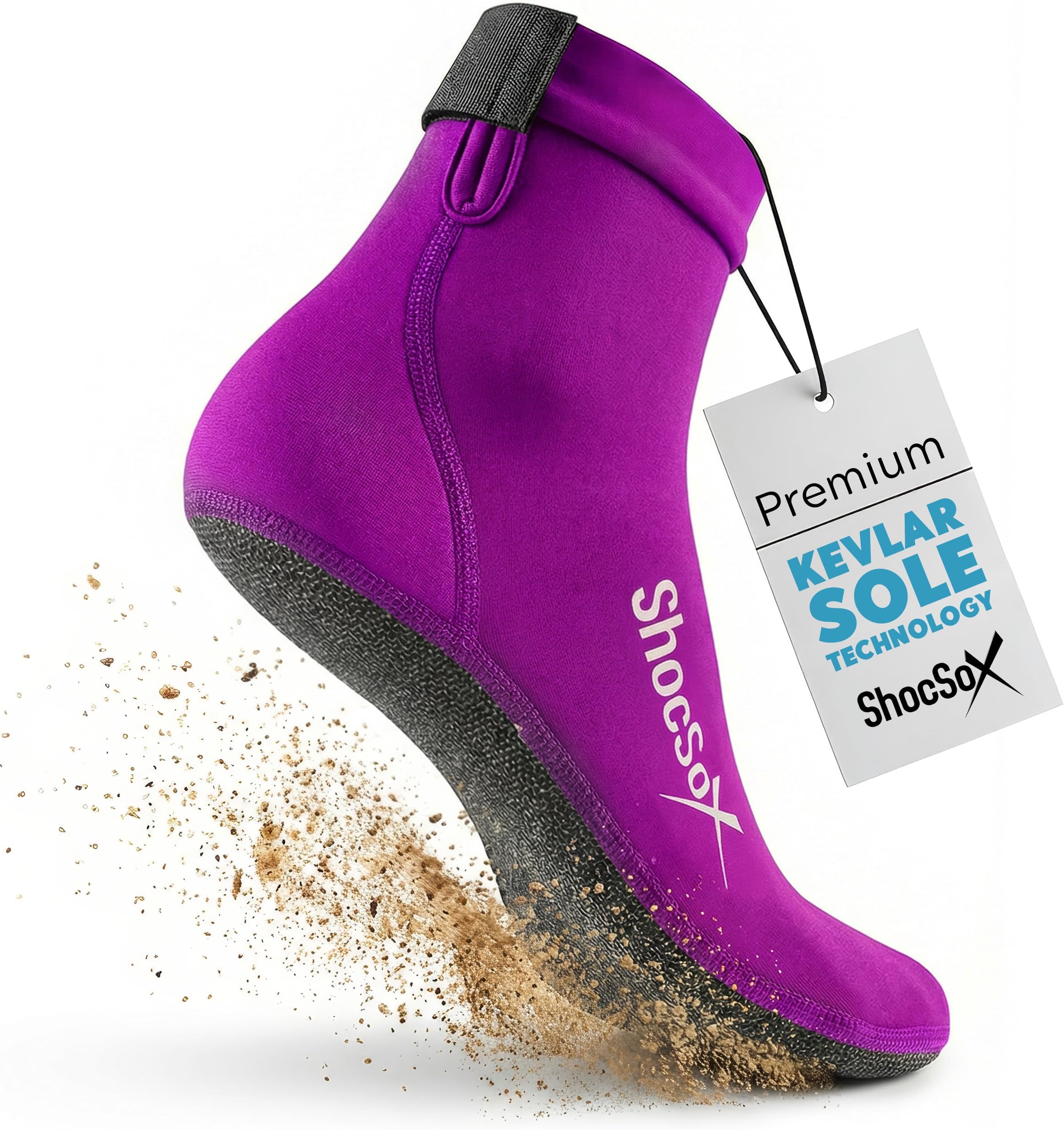 ShocSox unisex-adult Beach Socks Beach Volleyball and Sand Soccer Socks