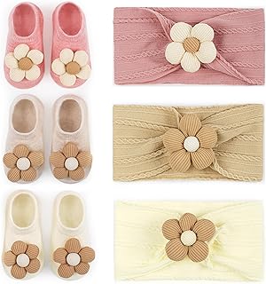 Baby Flower Headband and Socks