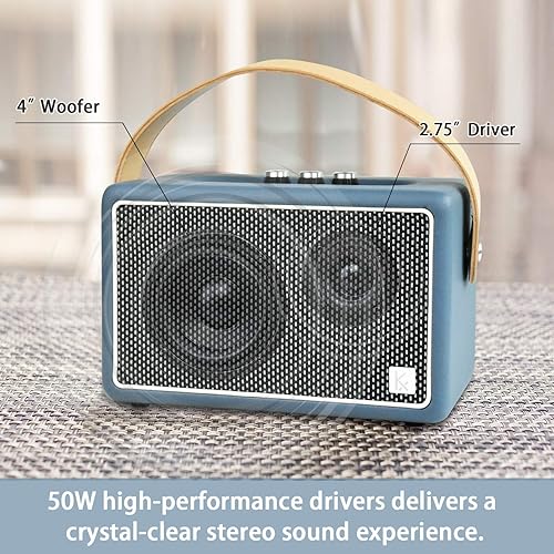 Miniatura 2 de KONEX - Altavoz inalámbrico portátil de 40 W Bluetooth 42 reproductor de música de graves pesados tiempo de reproducción de 20 horas altavoz al aire