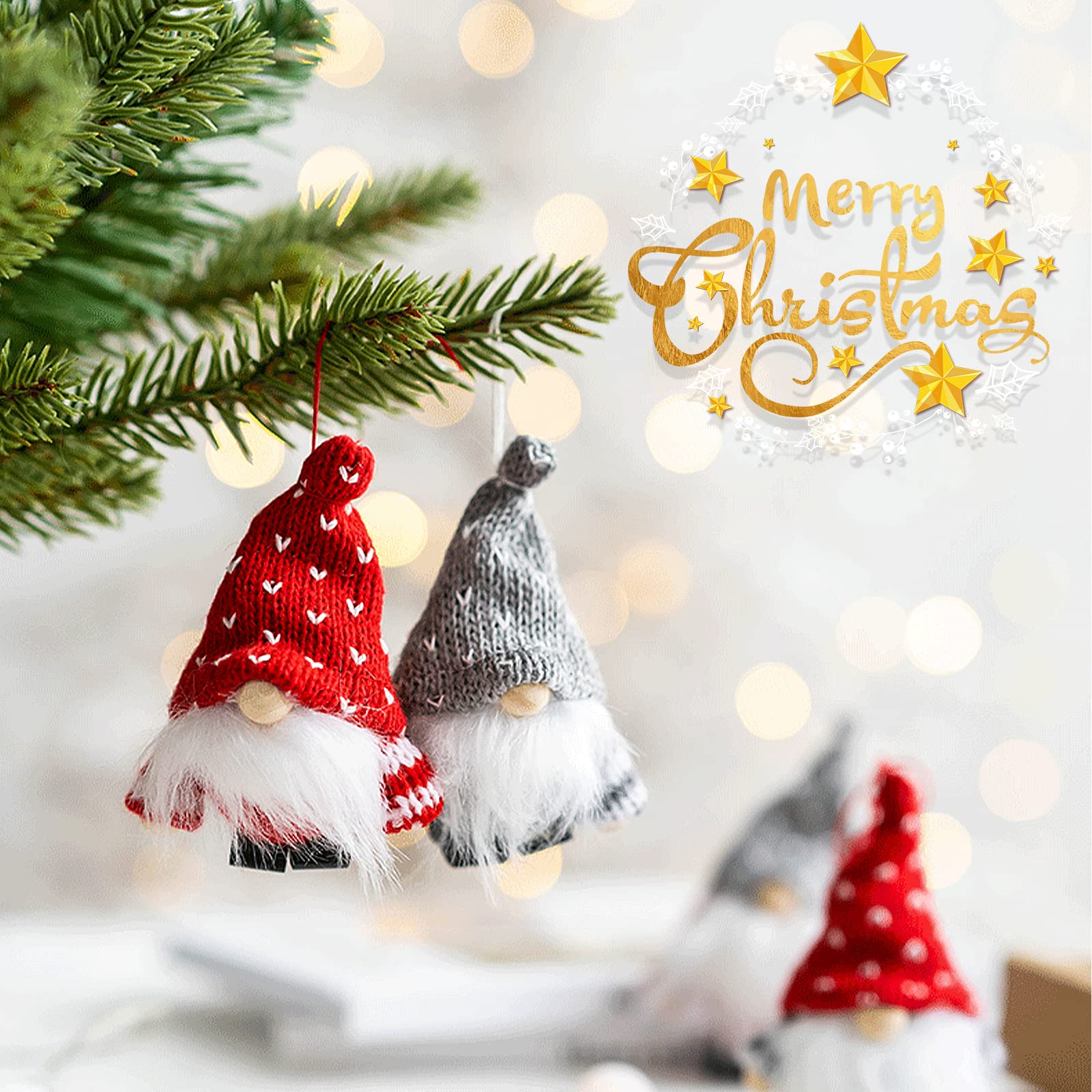 New Christmas Elf Doll gnomi decorazione di peluche ornamenti appesi albero di natale negozio decorazione della finestra simpatico ciondolo elfo
